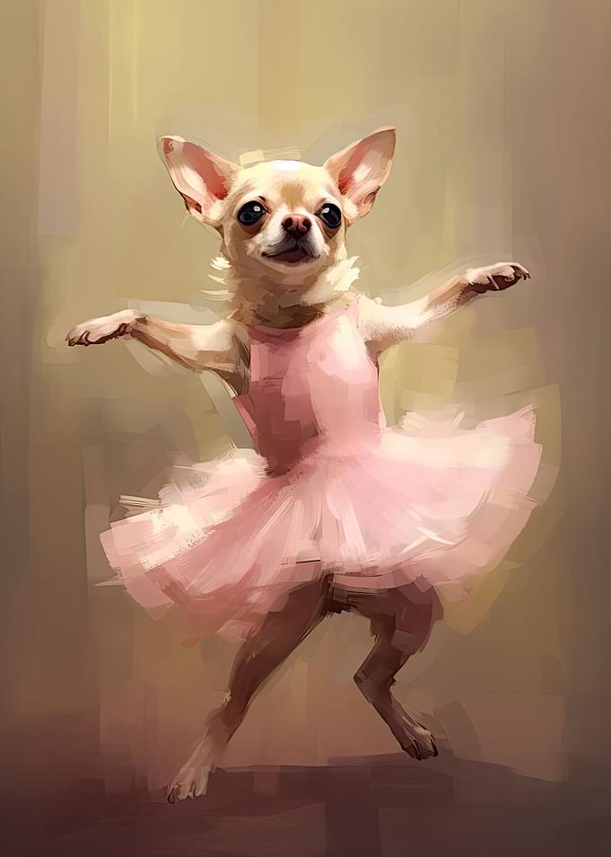 Chihuahua Ballerina