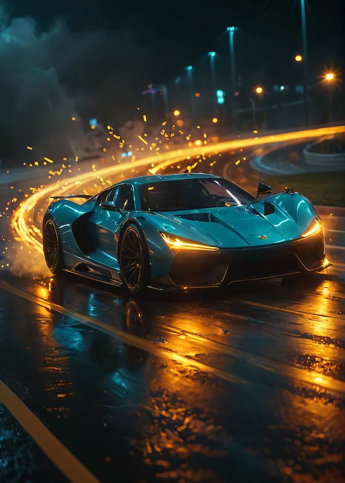 Drifting with sparks