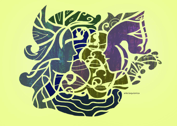 Mental Love abstract art
