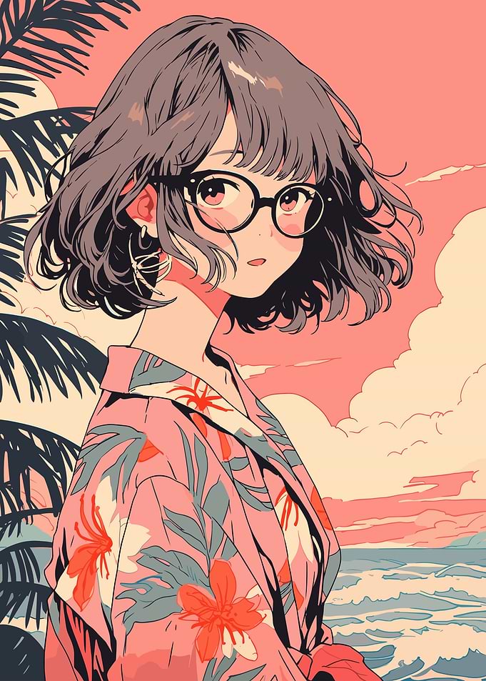 Nerd Anime Girl