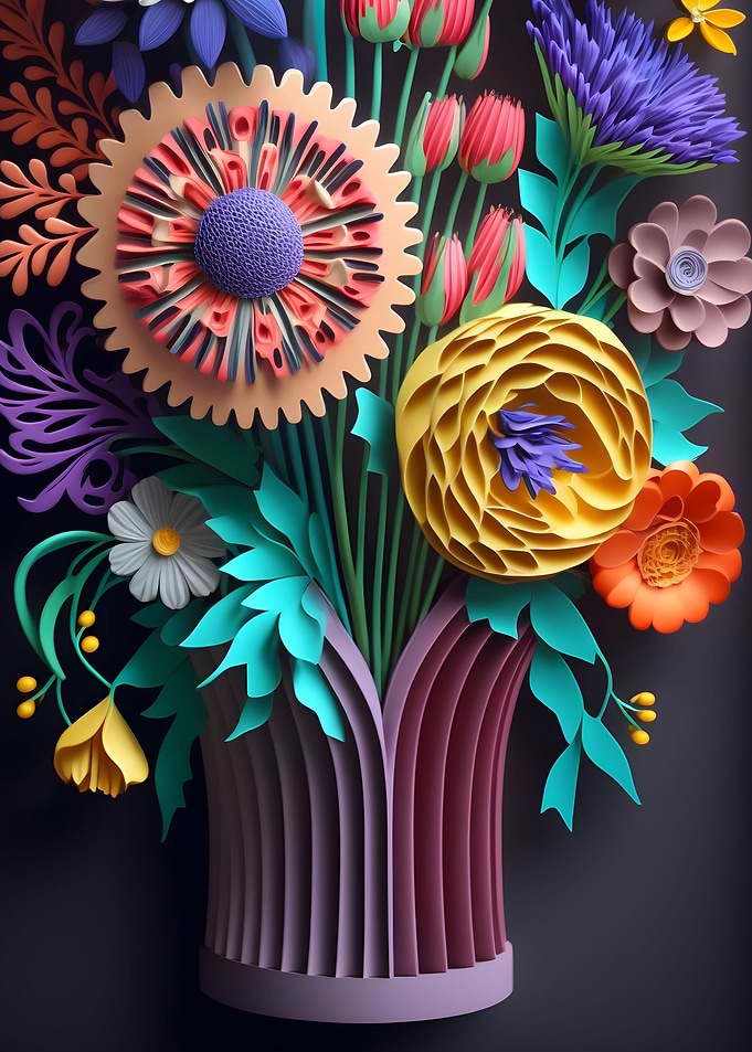 Purple Vase