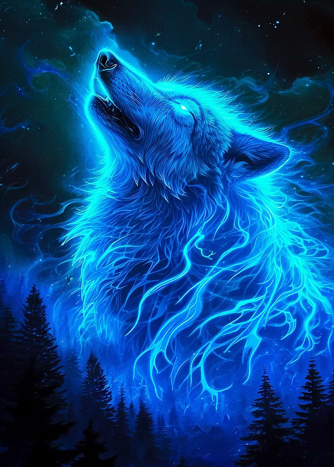 ghost wolf animal