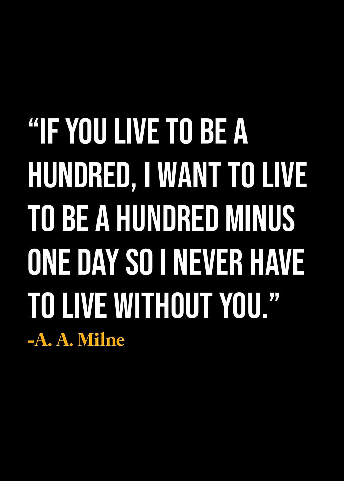 A A Milne Quotes