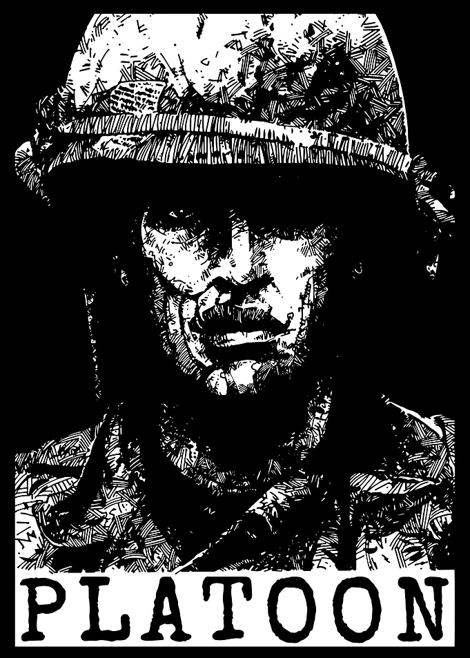 platoon black and white