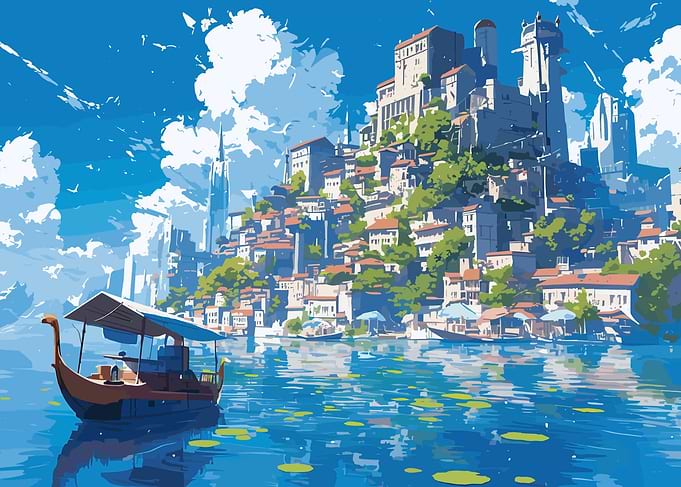 Anime Fishing Village