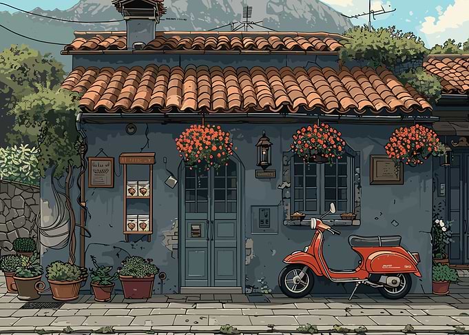Italian Rustic House