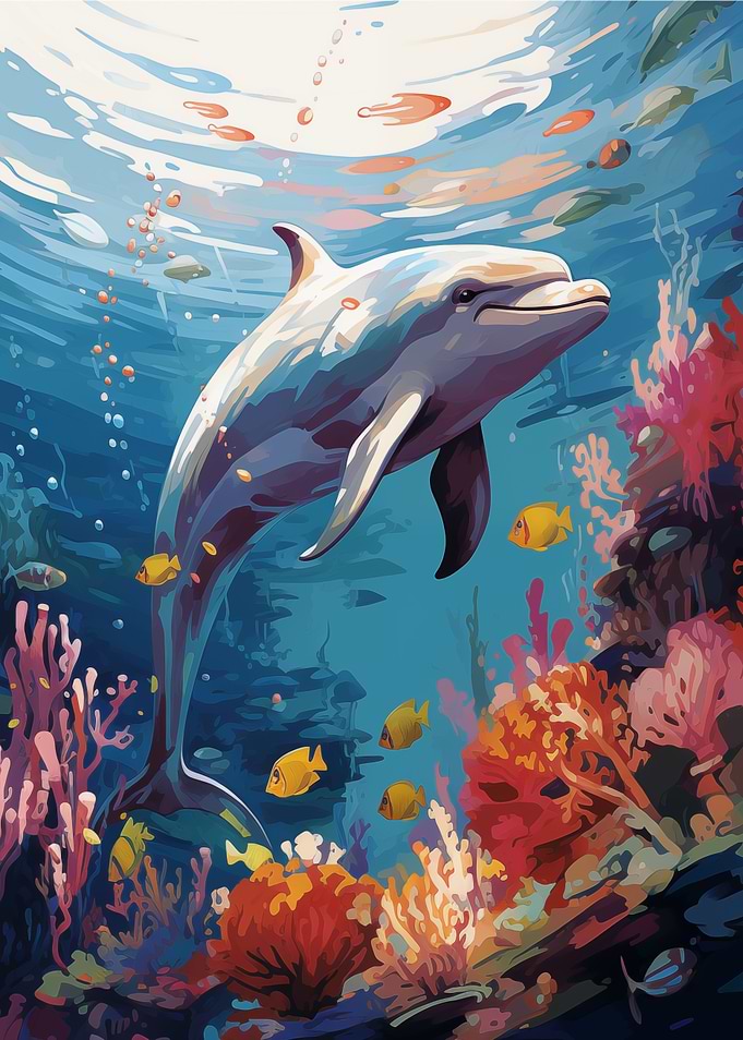dolphin love