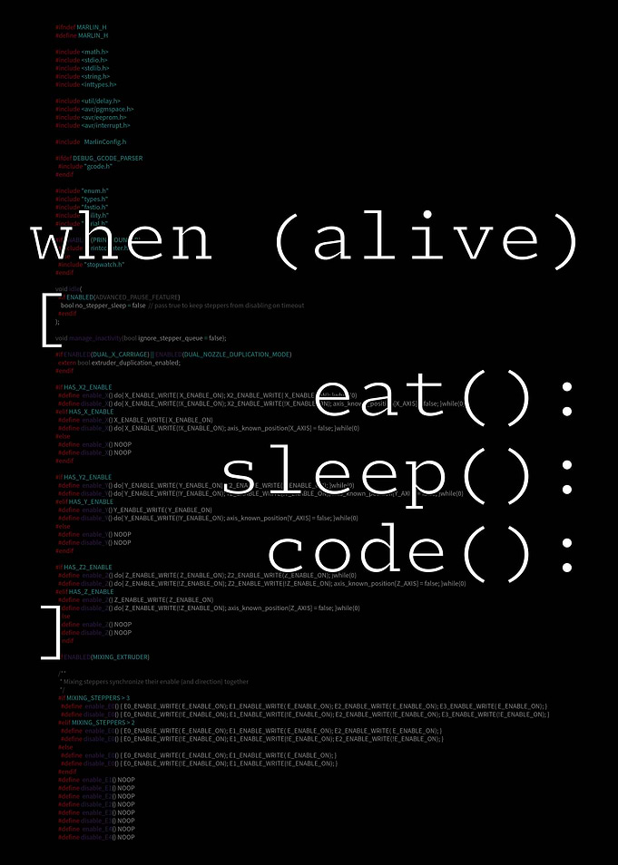 Eat Sleep Code