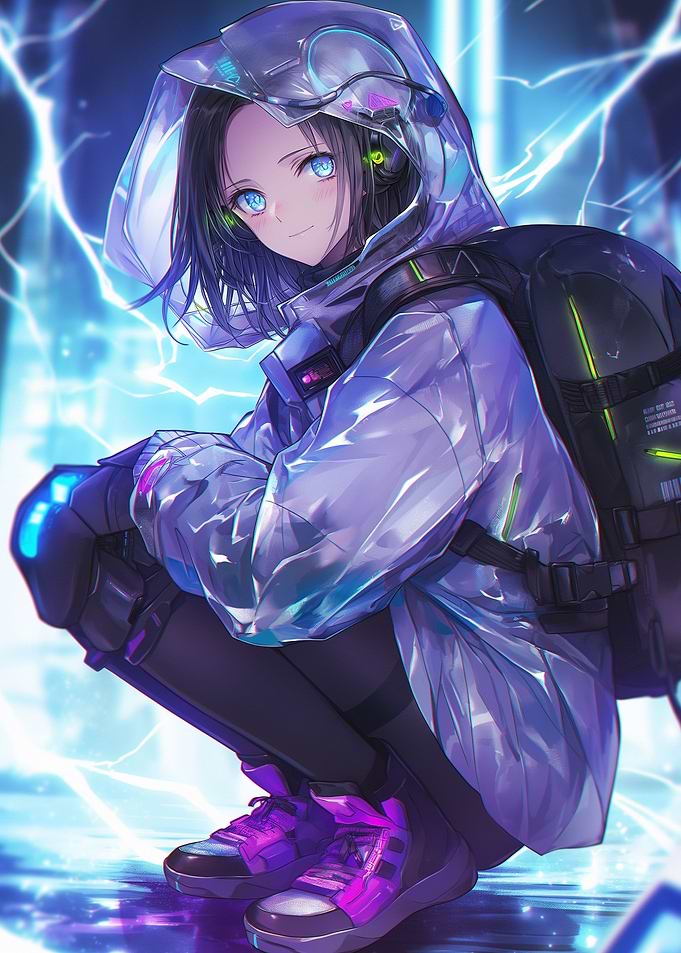 Calm Anime Girl