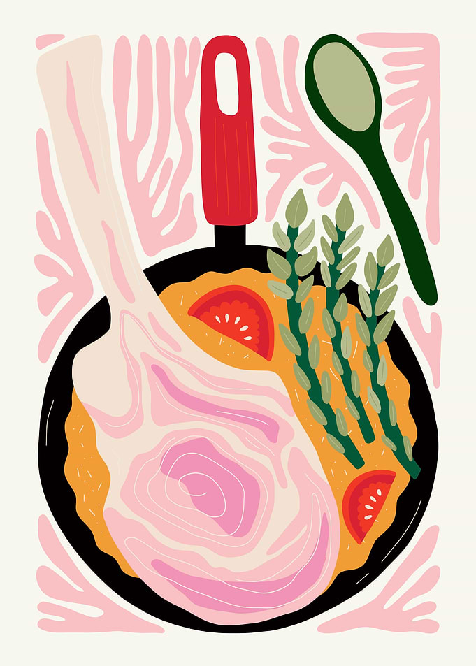 Kitchen Food cooking pan