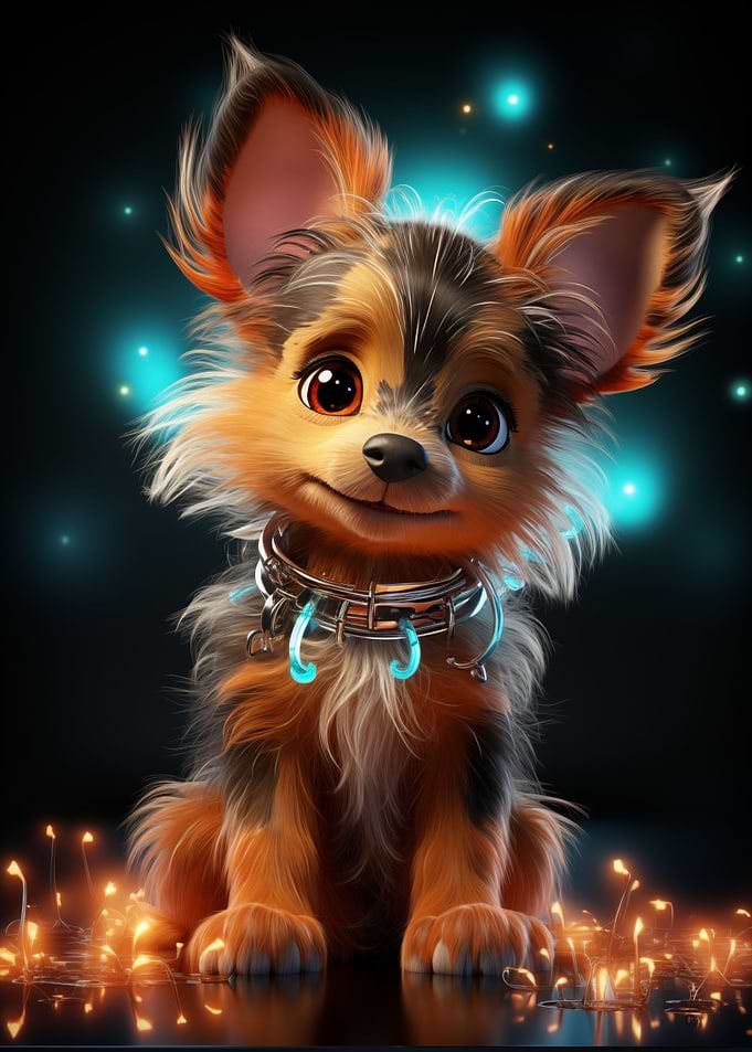 3D Baby Dog 2