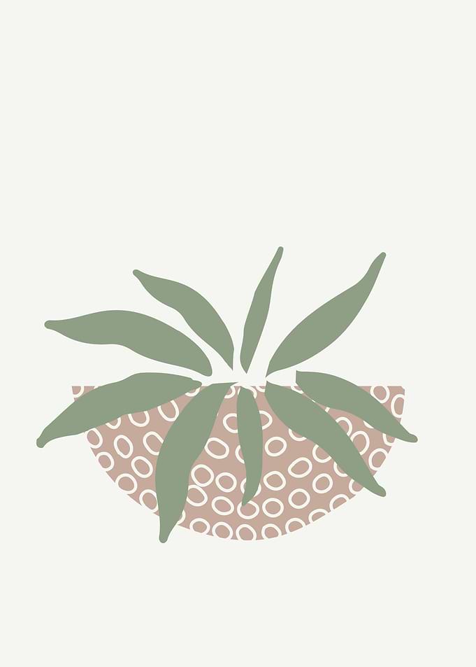 Botanical leaves decor