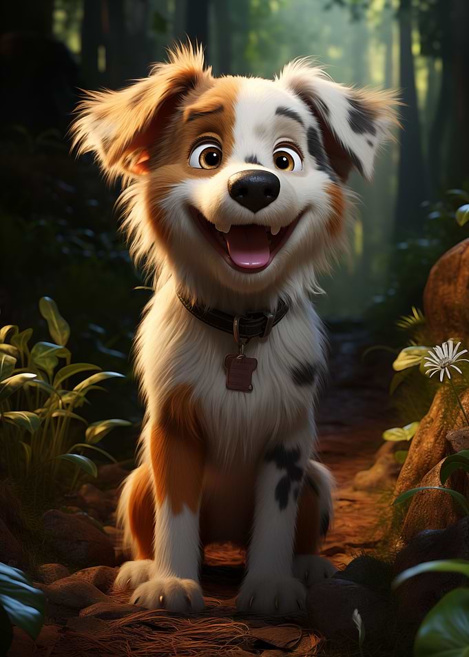 3D Baby Dog