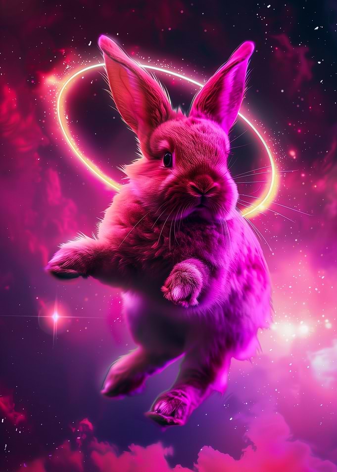 holy bunny in the sky