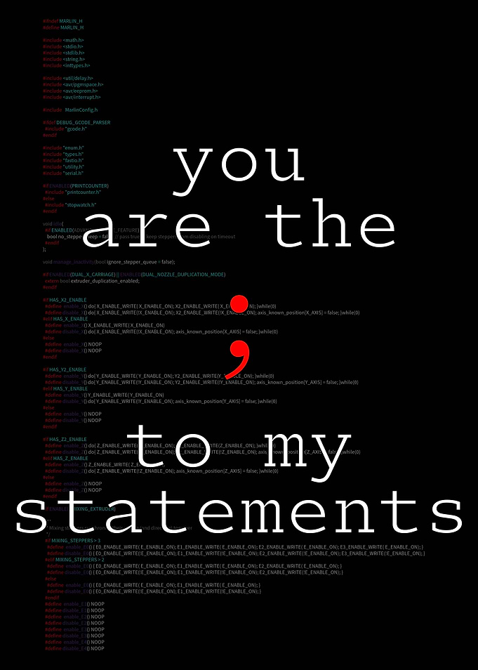 You Are The End
