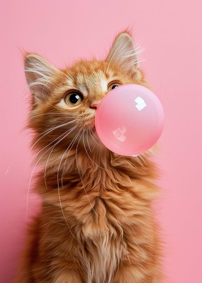 Bubble Gum Kitten