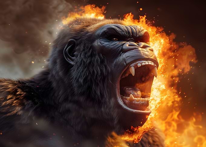 Inferno Roar Monkey Kong
