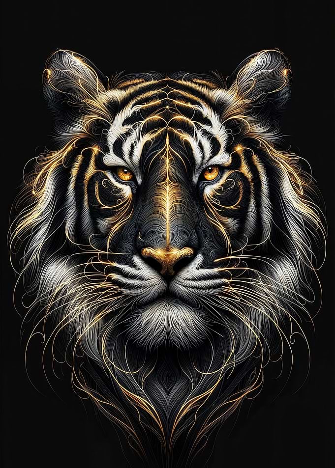 Golden Streaked Tiger
