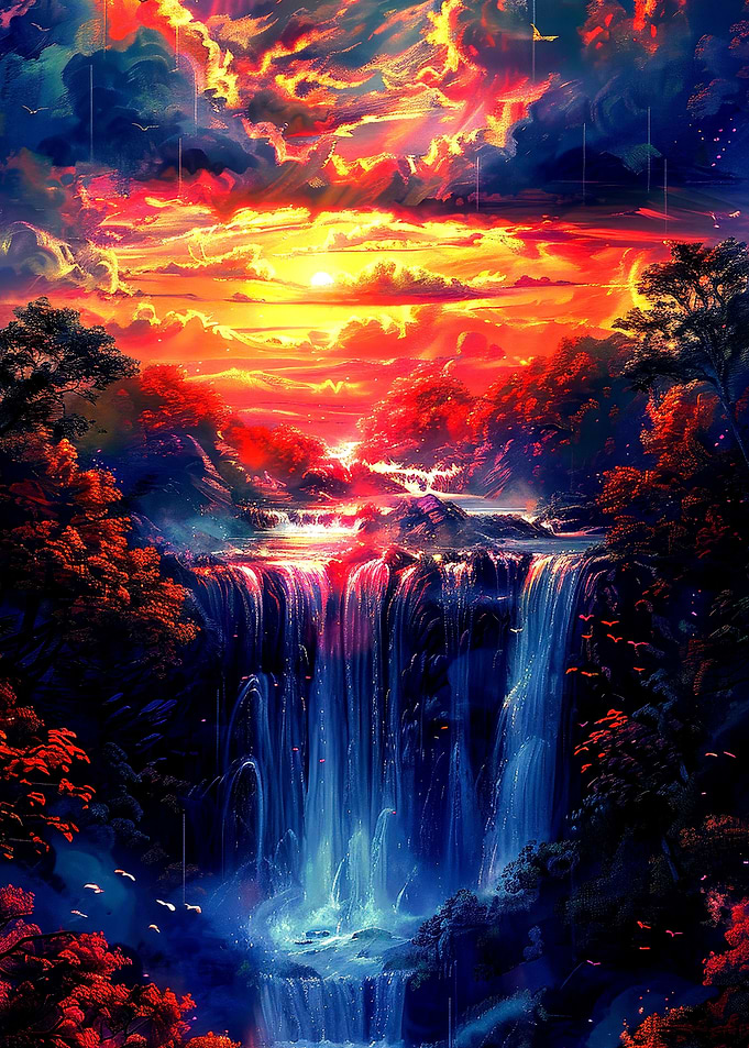 Waterfall Landscape