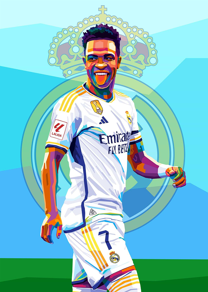 Vinicius Jr Pop Art