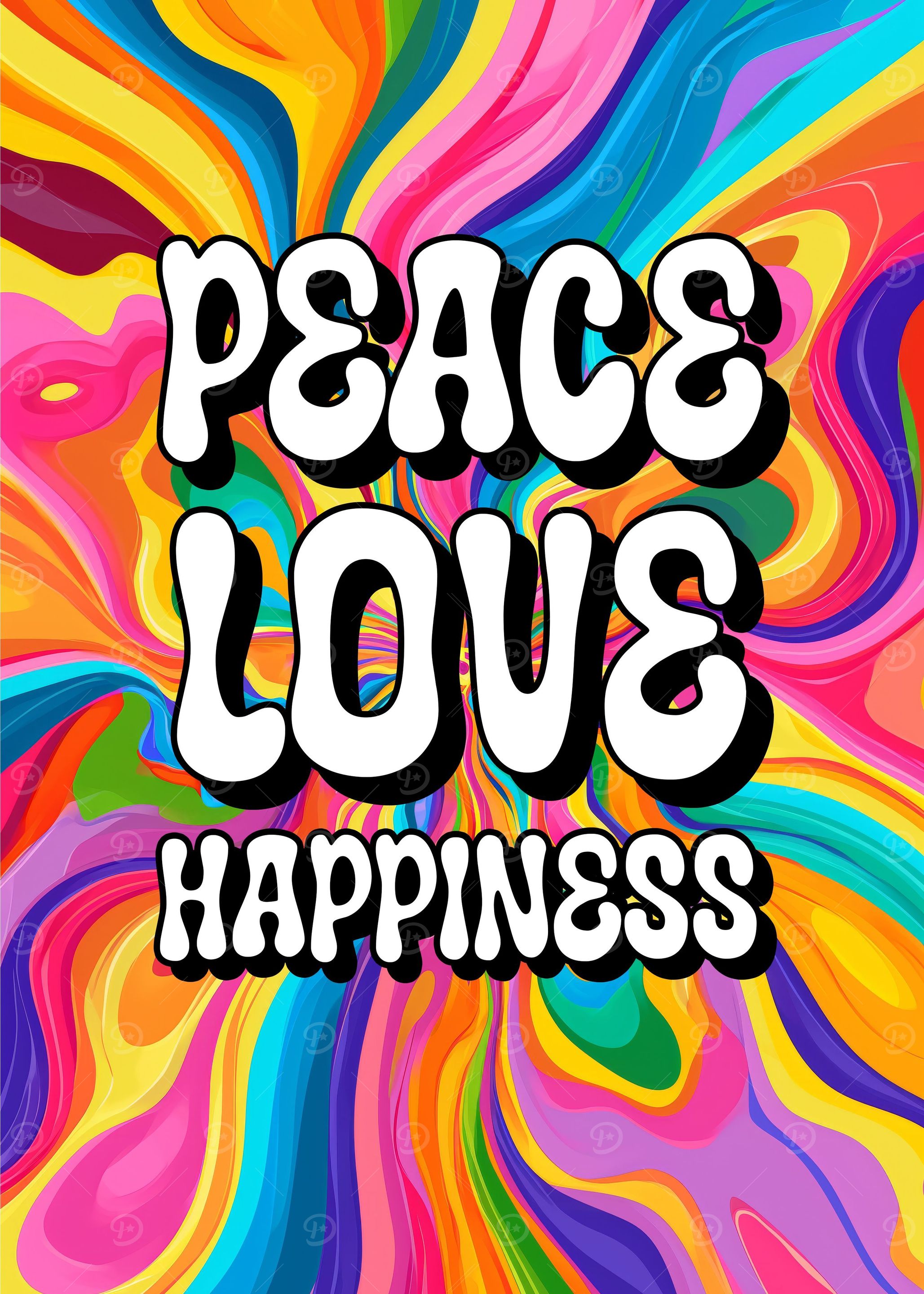 Peace Love and Happiness