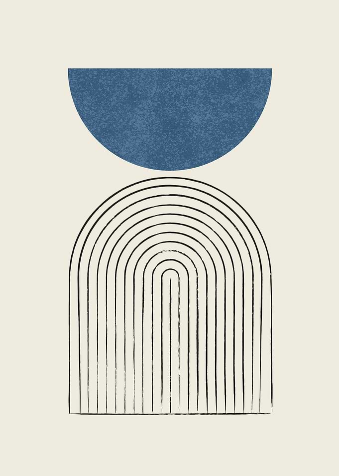Arch balance navy