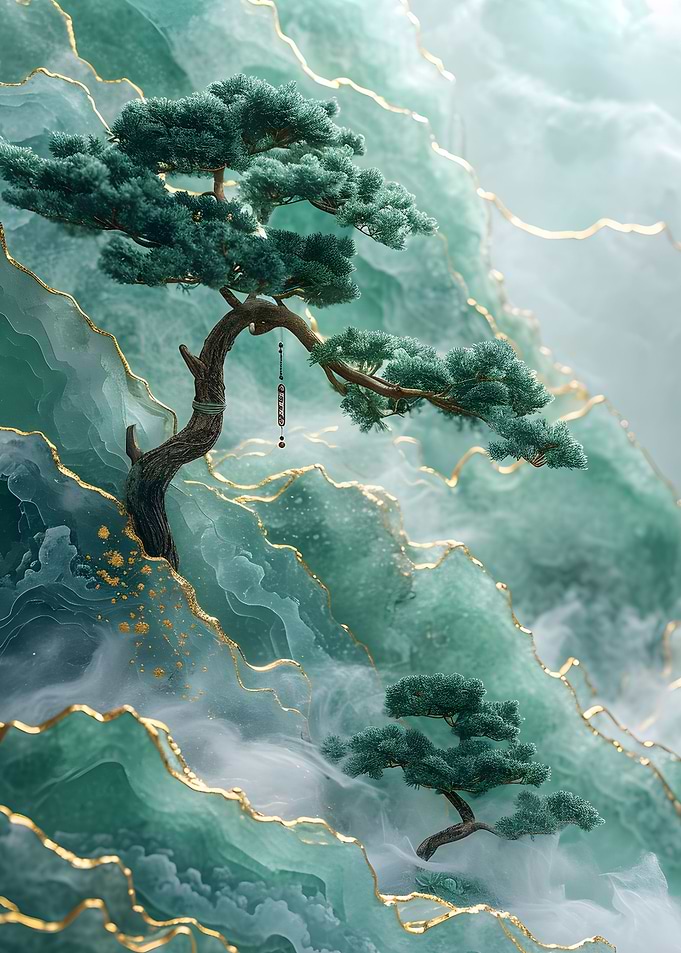 Rainy Bonsai Tree