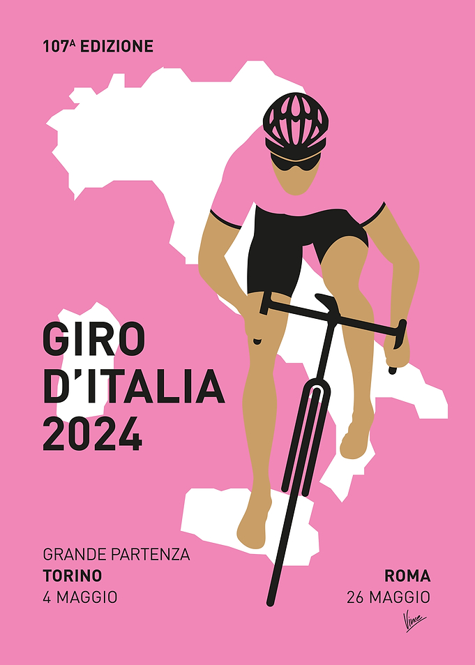 GIRO DITALIA POSTER 2024
