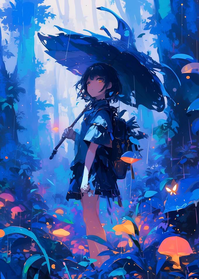 Cute anime girl