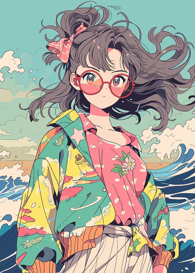 Nerd Anime Girl