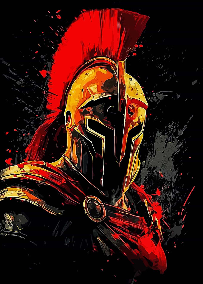 Soldier warrior spartan