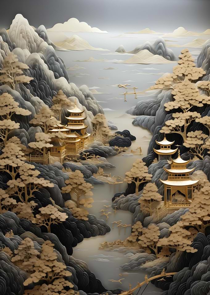 Golden Japanese Village