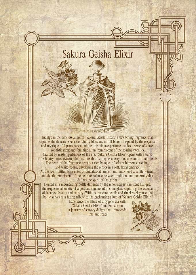 Sakura Geisha Elixir
