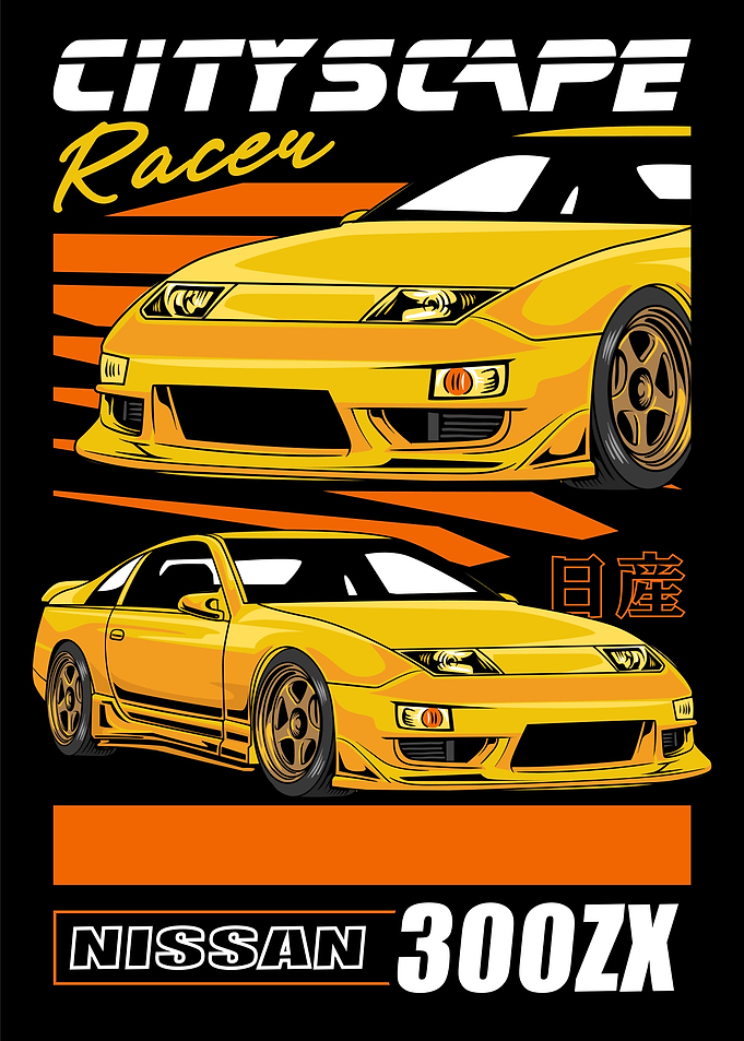 Classic 300 ZX JDM Car