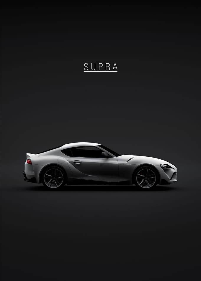Toyota Supra A90 White