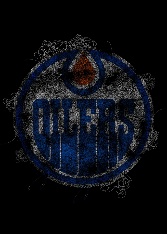 Edmonton Oilers Scribbles