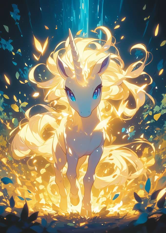 Cute Legendary Unicorn