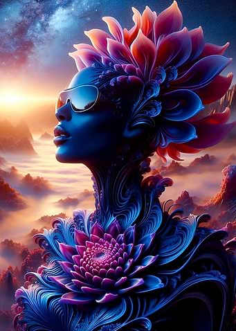 Blue Dream Landscape