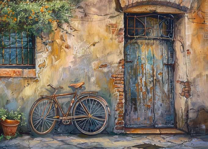 Italian Home Oil Painting