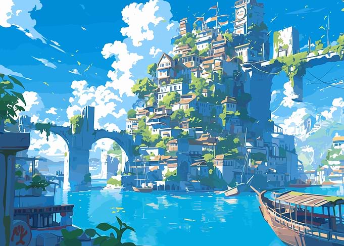 Anime Mountain Village
