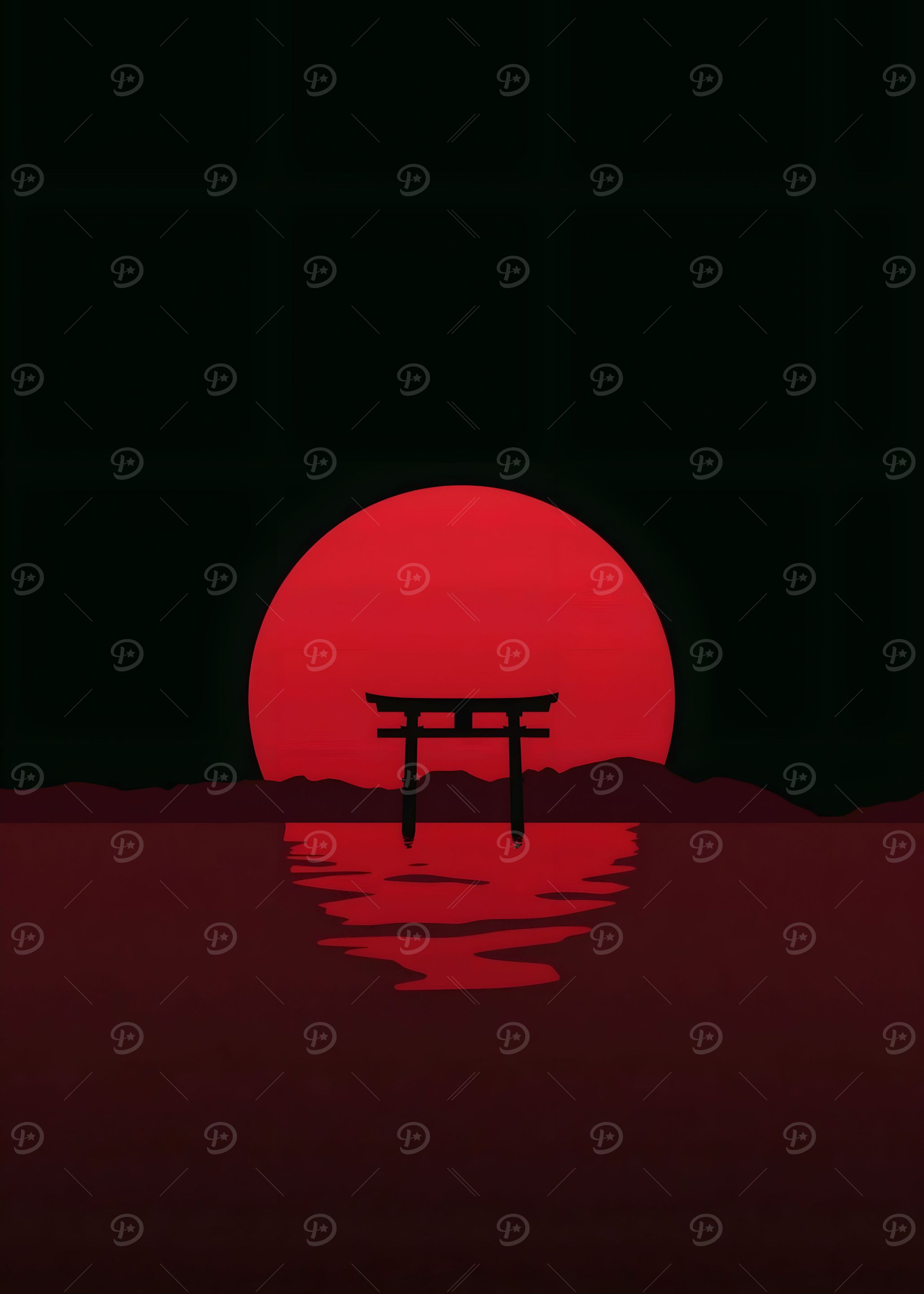 Japonia Negru