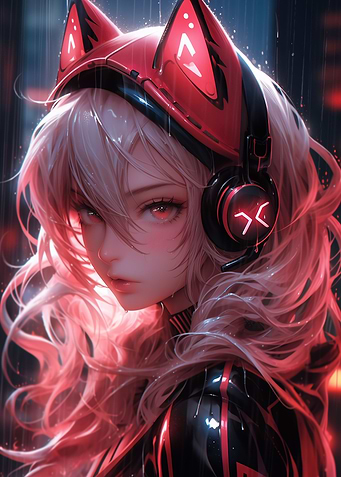 Music Cat Girl