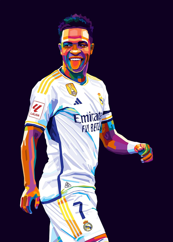 Vinicius Jr Wpap Art