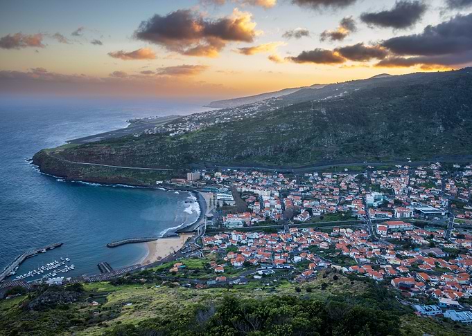 Machico Village on Madeira