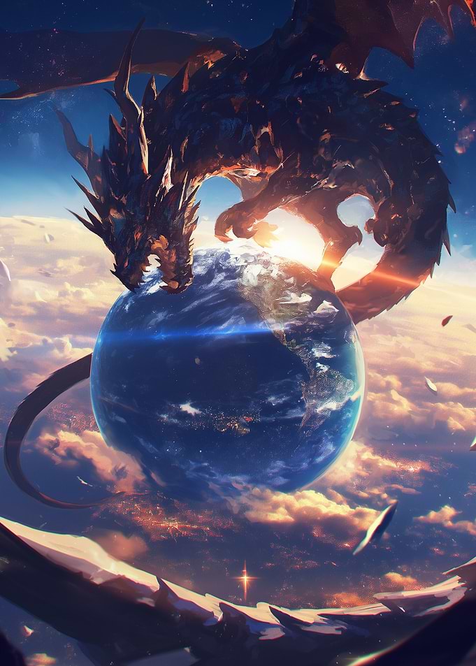 World on Palm Dragon Anime