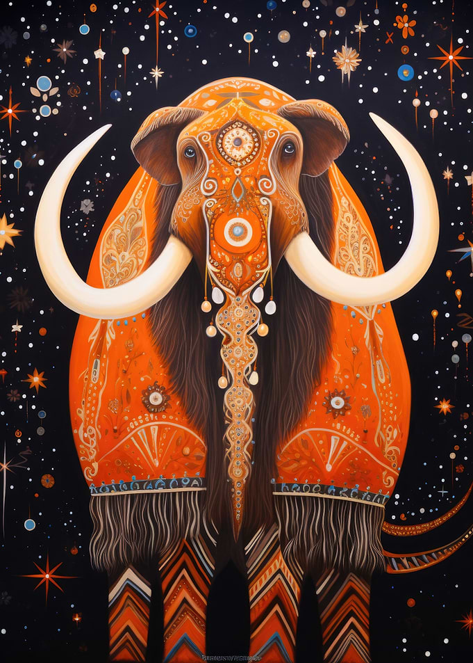 Tribal Animal 11 Mastodon