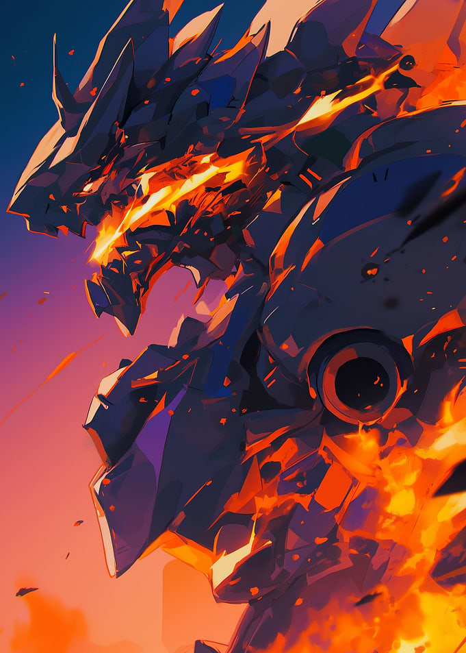 Cyber Dragon Anime