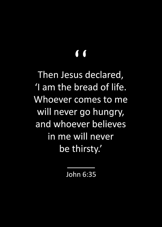 John 6 35
