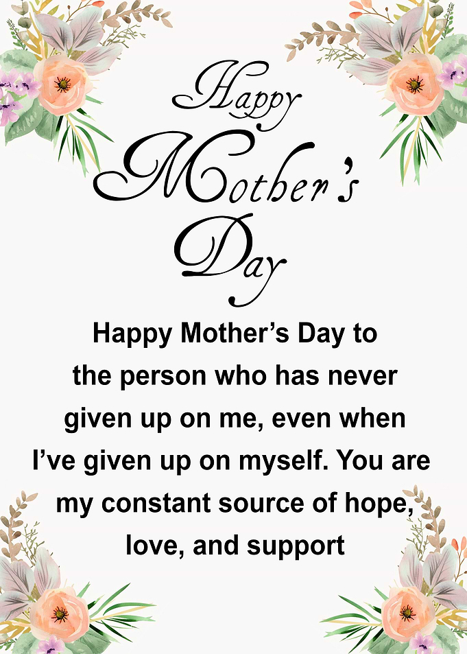 Thankful for Mom