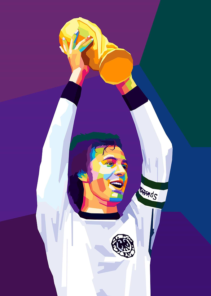 Franz Beckenbauer Wpap Art